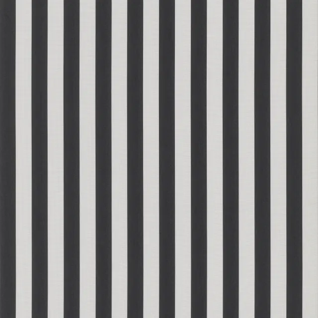 Sunbrella Solids Yacht Stripe Black 137 Cm Kumaş